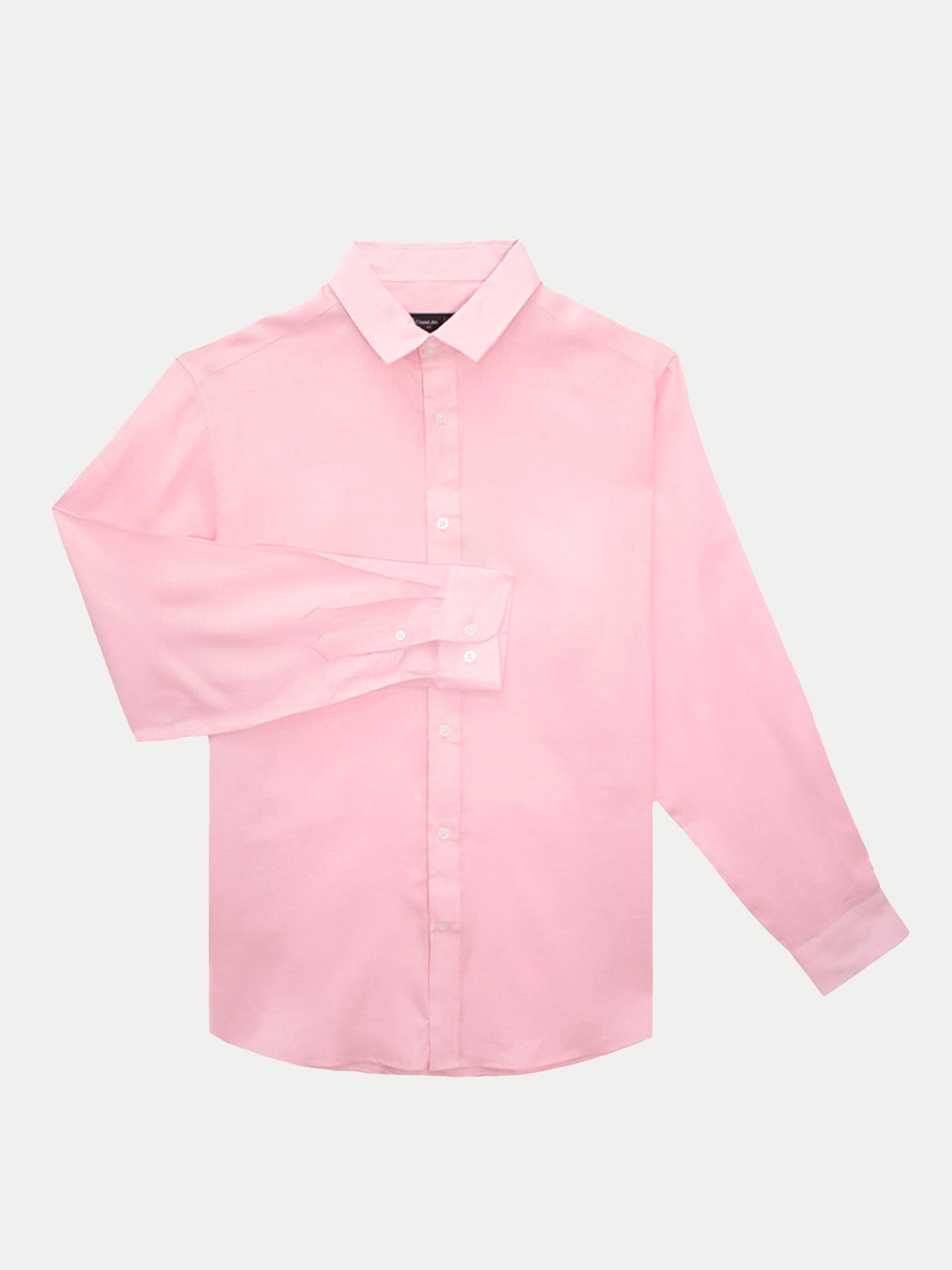 Camisa de Lino para Hombre - 100% Lino Premium Rosa - Manga Larga