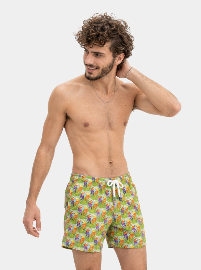 Traje de baño - Love Birds Amarillo Caballero - Love Splash