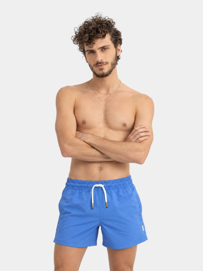 Traje de Baño Para Hombre - Basic Azul Electric