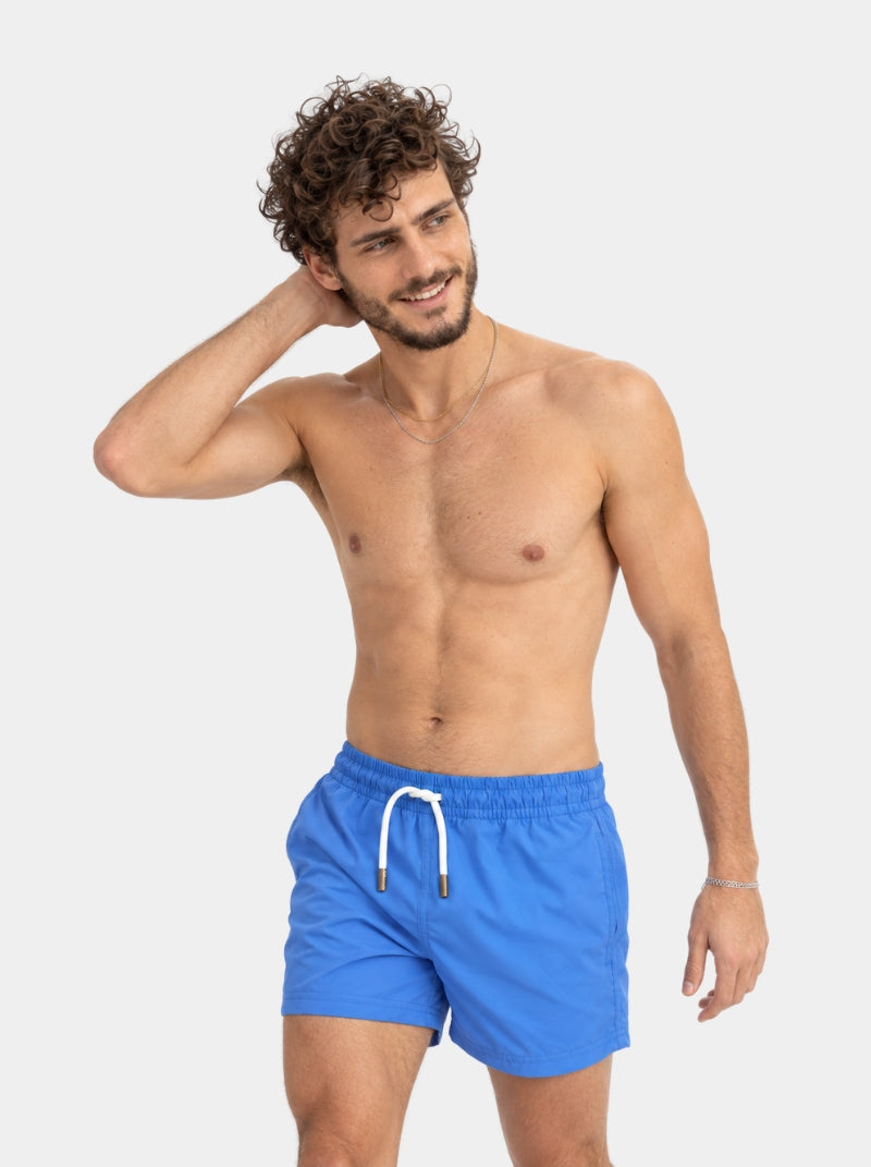 Traje de Baño Para Hombre - Basic Azul Electric