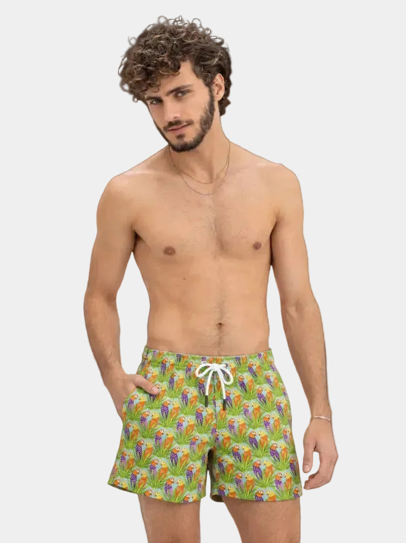 Traje de baño - Love Birds Amarillo Caballero - Love Splash