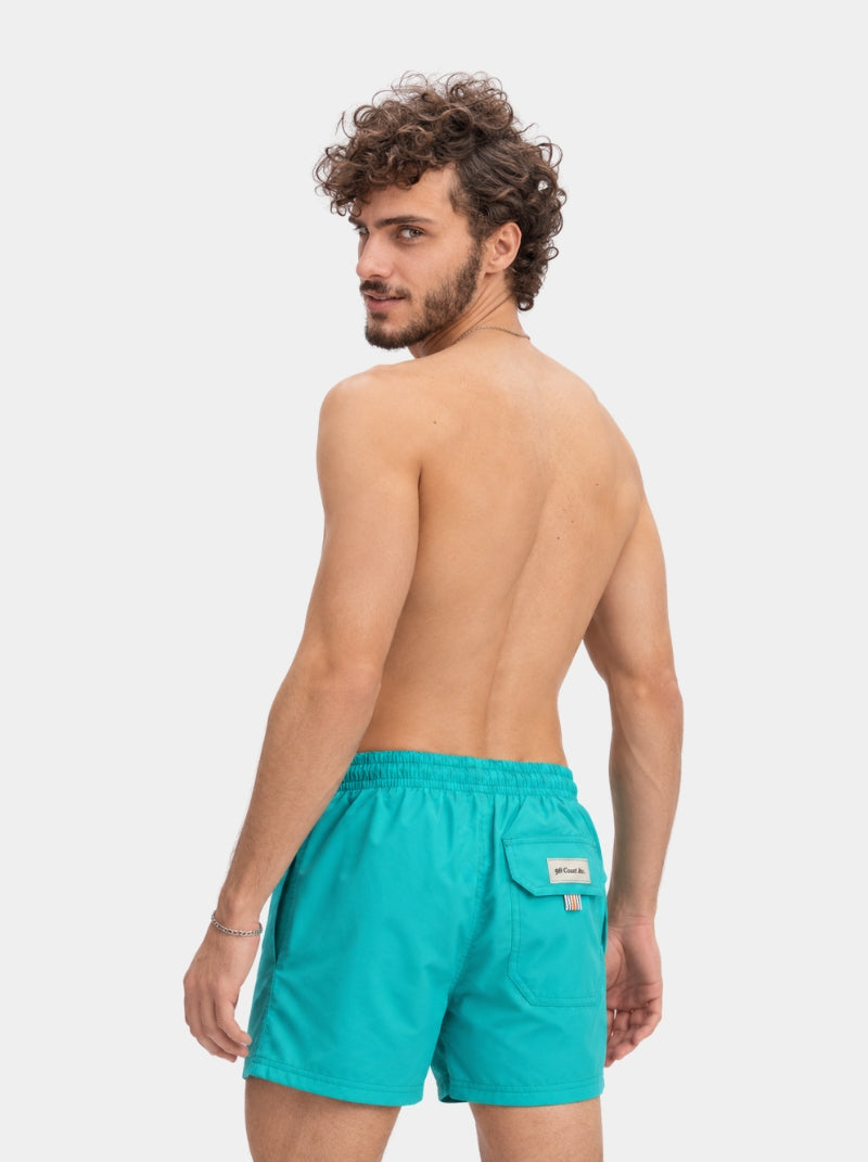 Traje de Baño Para Hombre - Basic Esmeralda