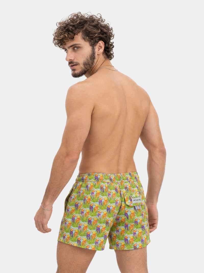 Traje de baño - Love Birds Amarillo Caballero - Love Splash