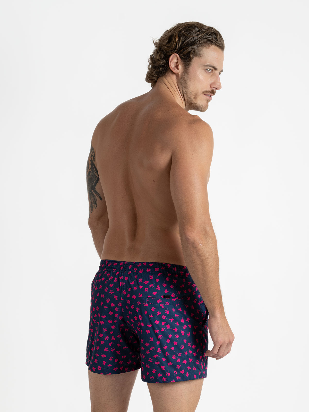 Traje de Baño para Hombre Secado Rápido - Premium Garden Pink - Premium Collection