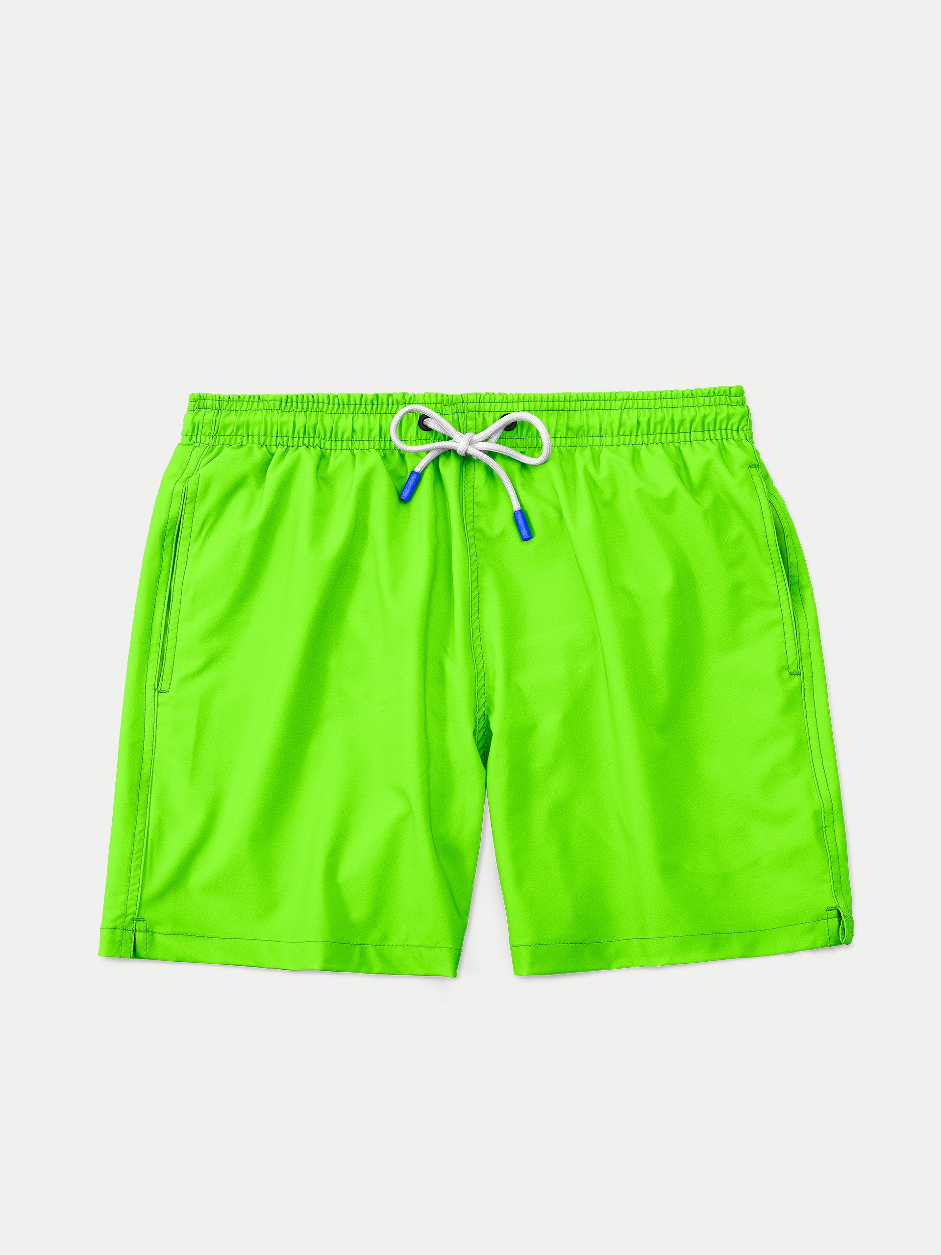 Traje de Baño Para Hombre Secado Rápido Bolsillos - Basic verde neon - Basic Collection