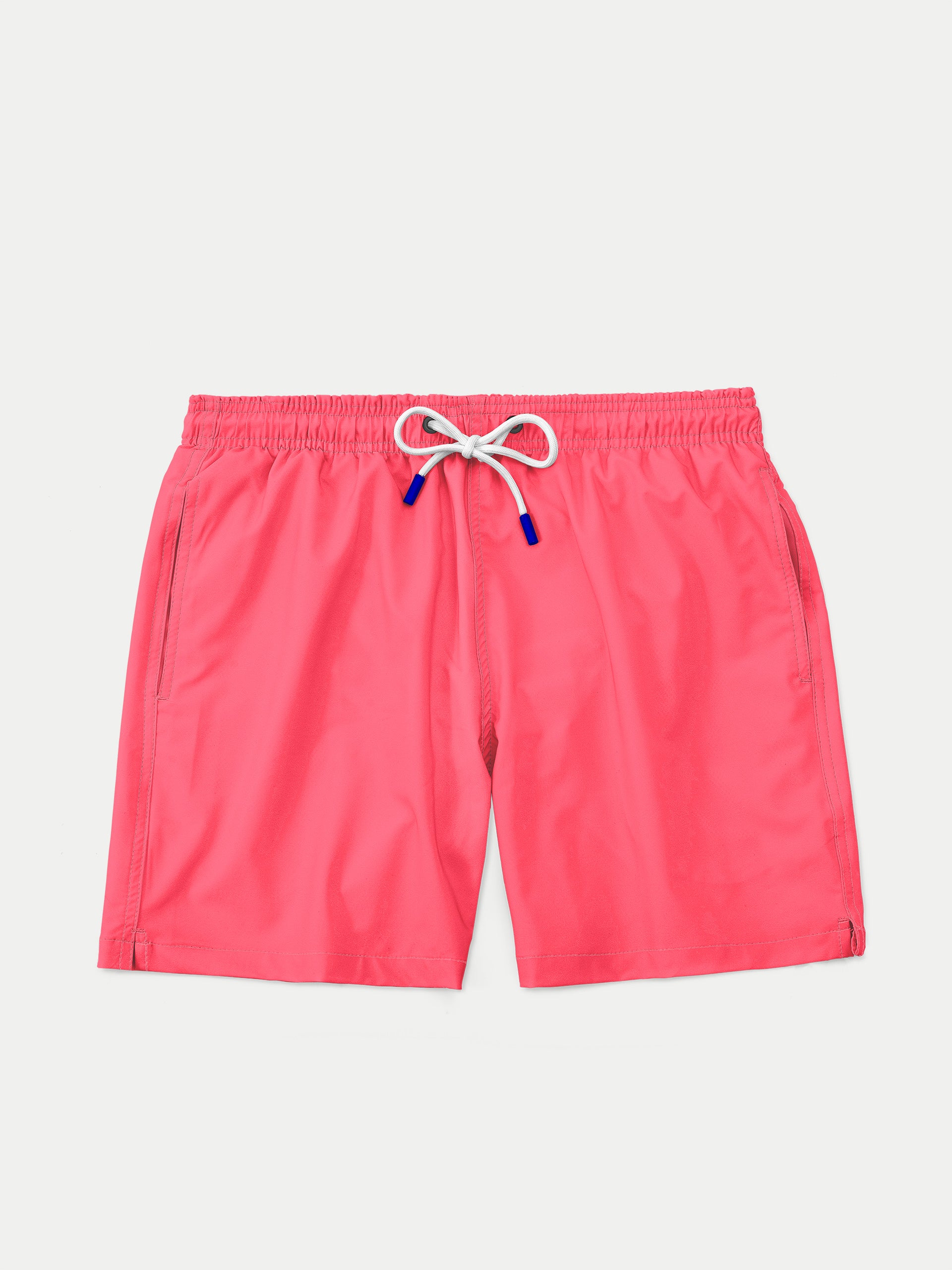 Traje de Baño Para Hombre Secado Rápido Bolsillos - Basic Rosa Neon - Basic Collection