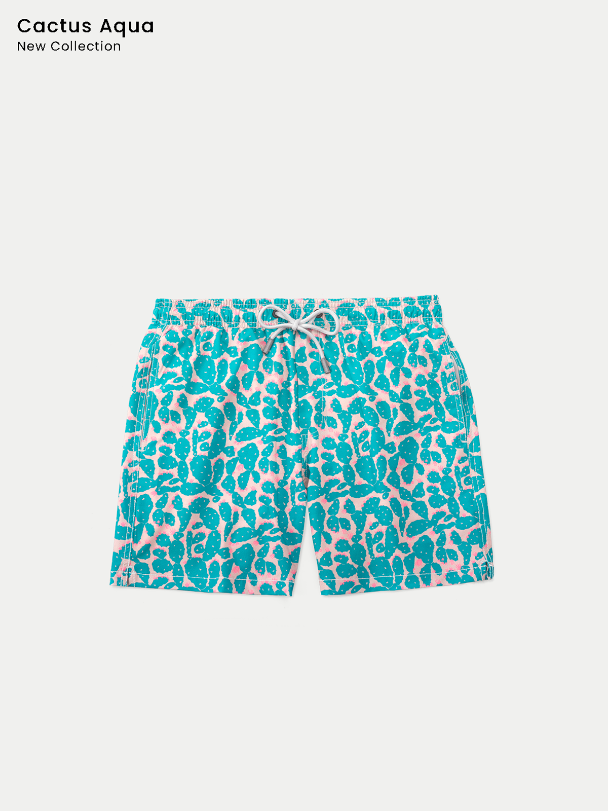 Traje de Baño para Niño Secado Rápido - Bañador Cactus Aqua - New Collection de 1 a 12 años - 98 Coast Av. México