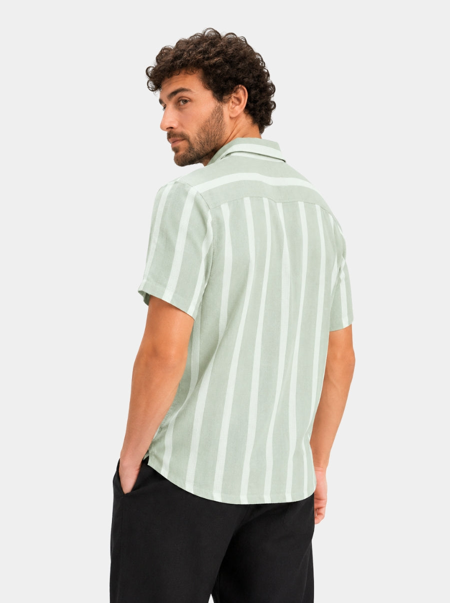 Camisa Hombre - Habana Shirt Verde - Wild Coast - 98 Coast Av. México