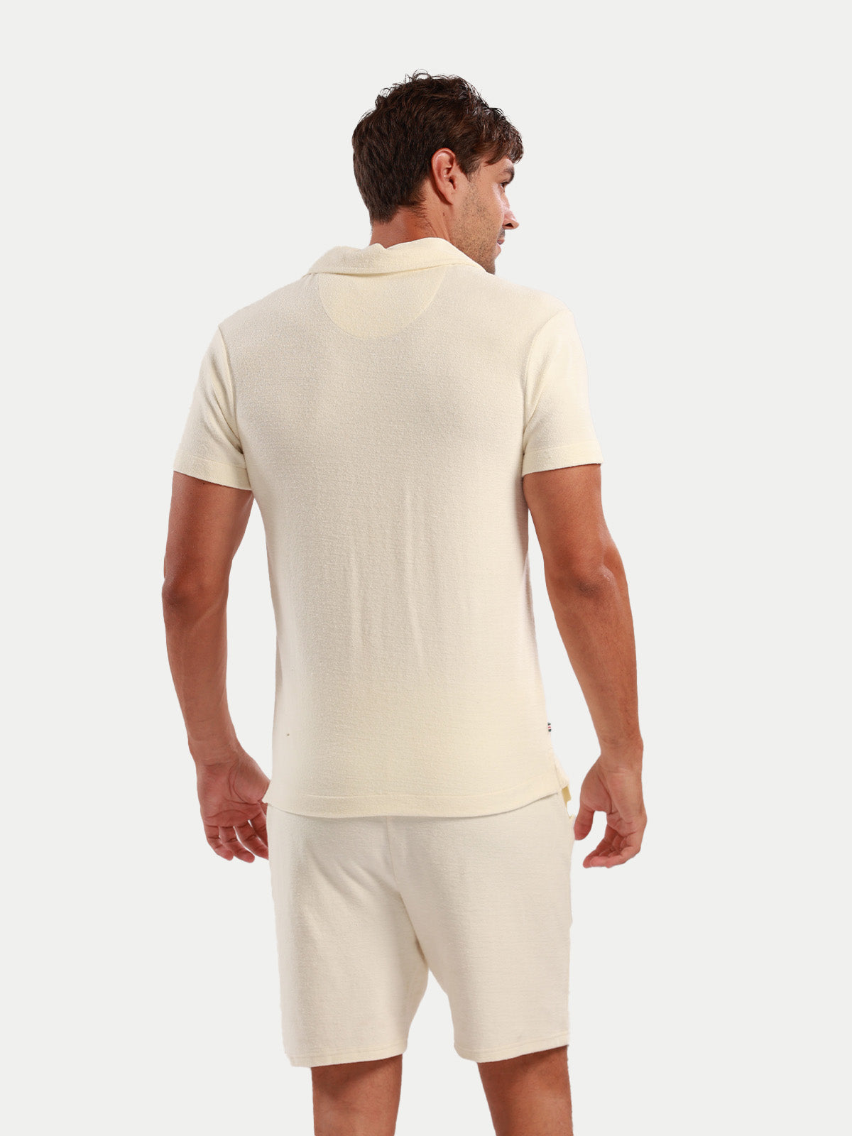 Towel Tshirt - Camisa de Toalla Blanca Para Hombre