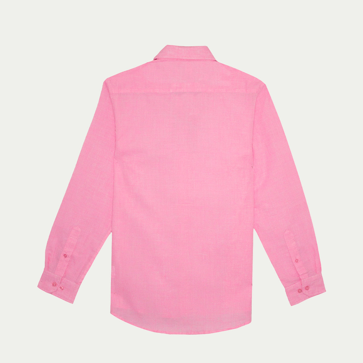 Camisas para hombre - Camisa de Lino Jaspe Rosa