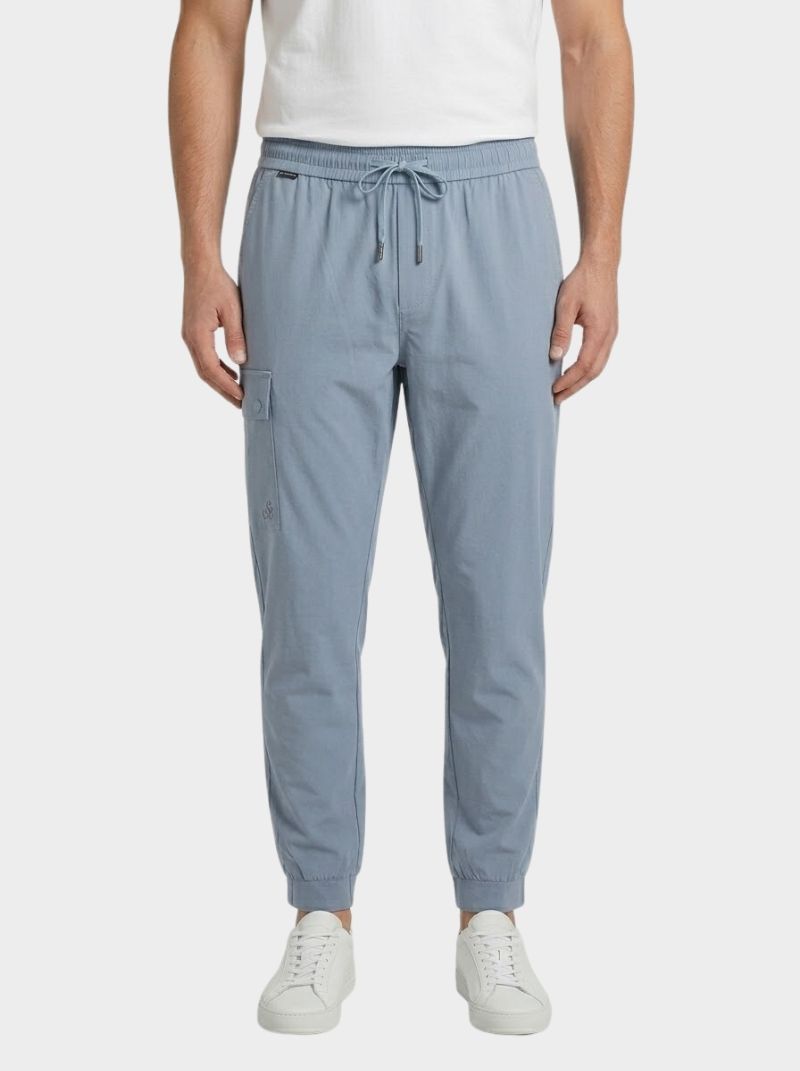 Pantalón Cargo - Jogger Cargo Gris Perla - Wild Coast