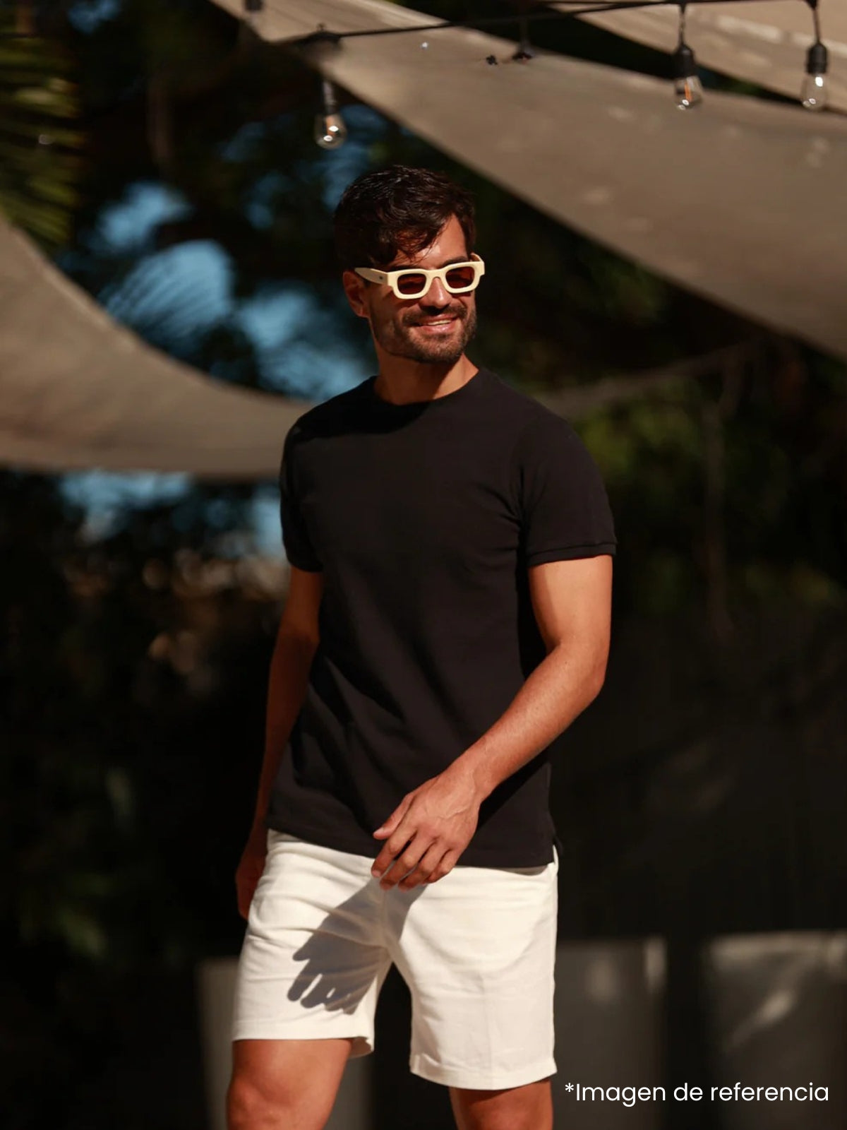 Playera para hombre - Pique T-Shirt Azul Marino - Pique