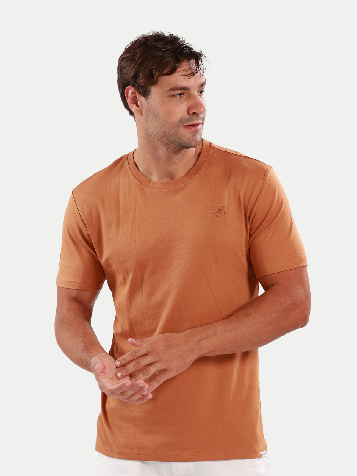 Playera de manga corta caballero - Liquid Touch Café