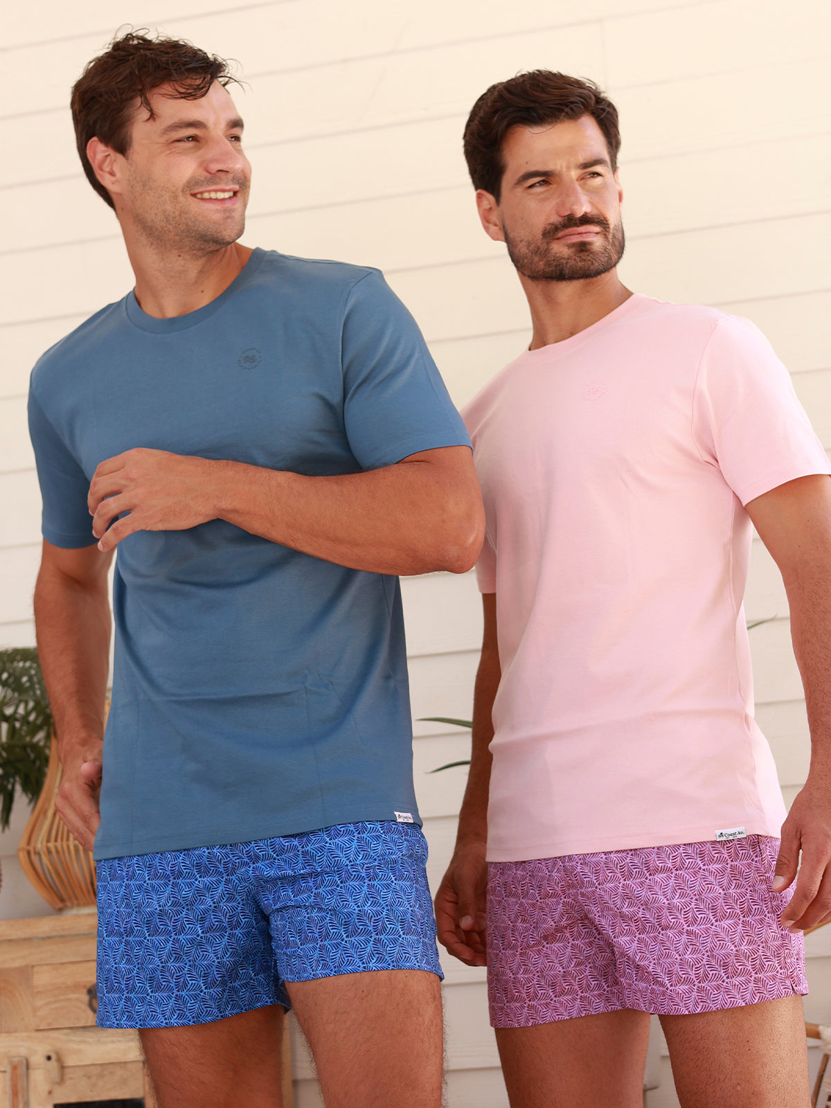 Playera de manga corta caballero - Liquid Touch Rosa