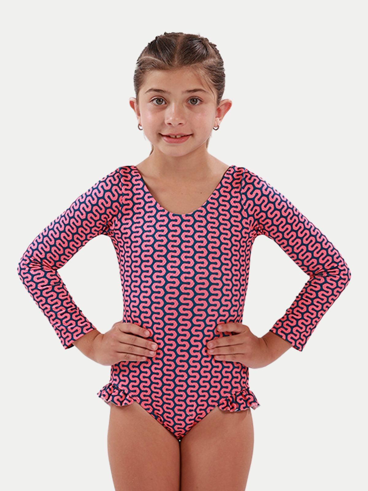 Traje de baño niña - Marine Bloom One Piece - Family Match Collection 2 a 12 años