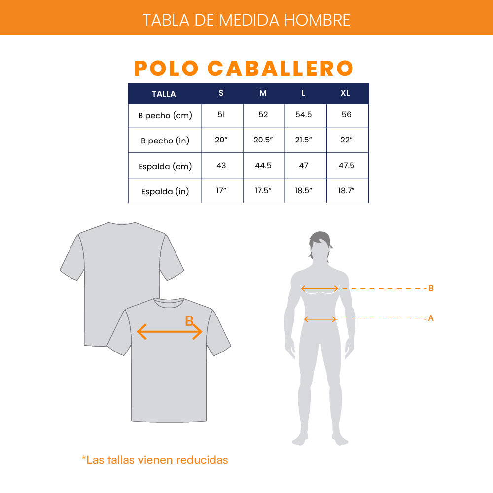 Playera Polo para Hombre - Playera Polo Boton Snap Blanco - 98 Coast Av. México
