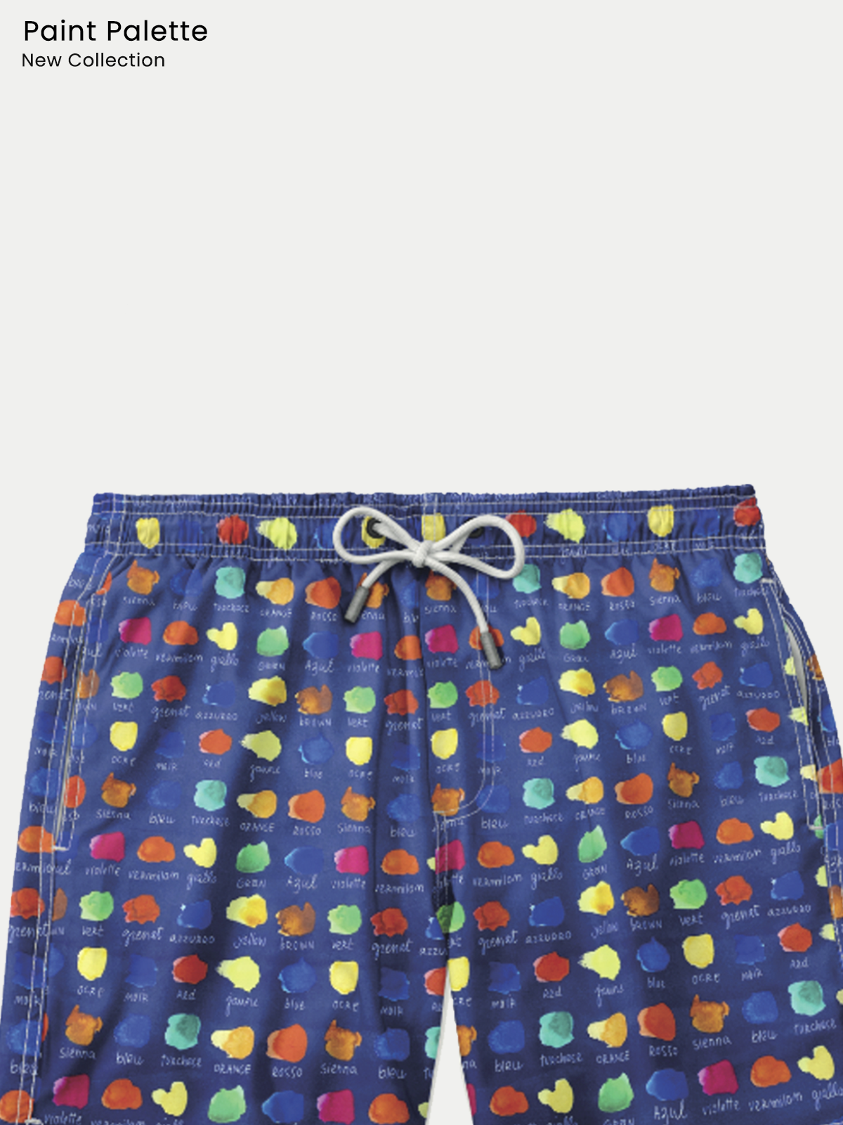 Traje de Baño para Niño Secado Rápido - Bañador Paint Palette - New Collection de 1 a 12 años