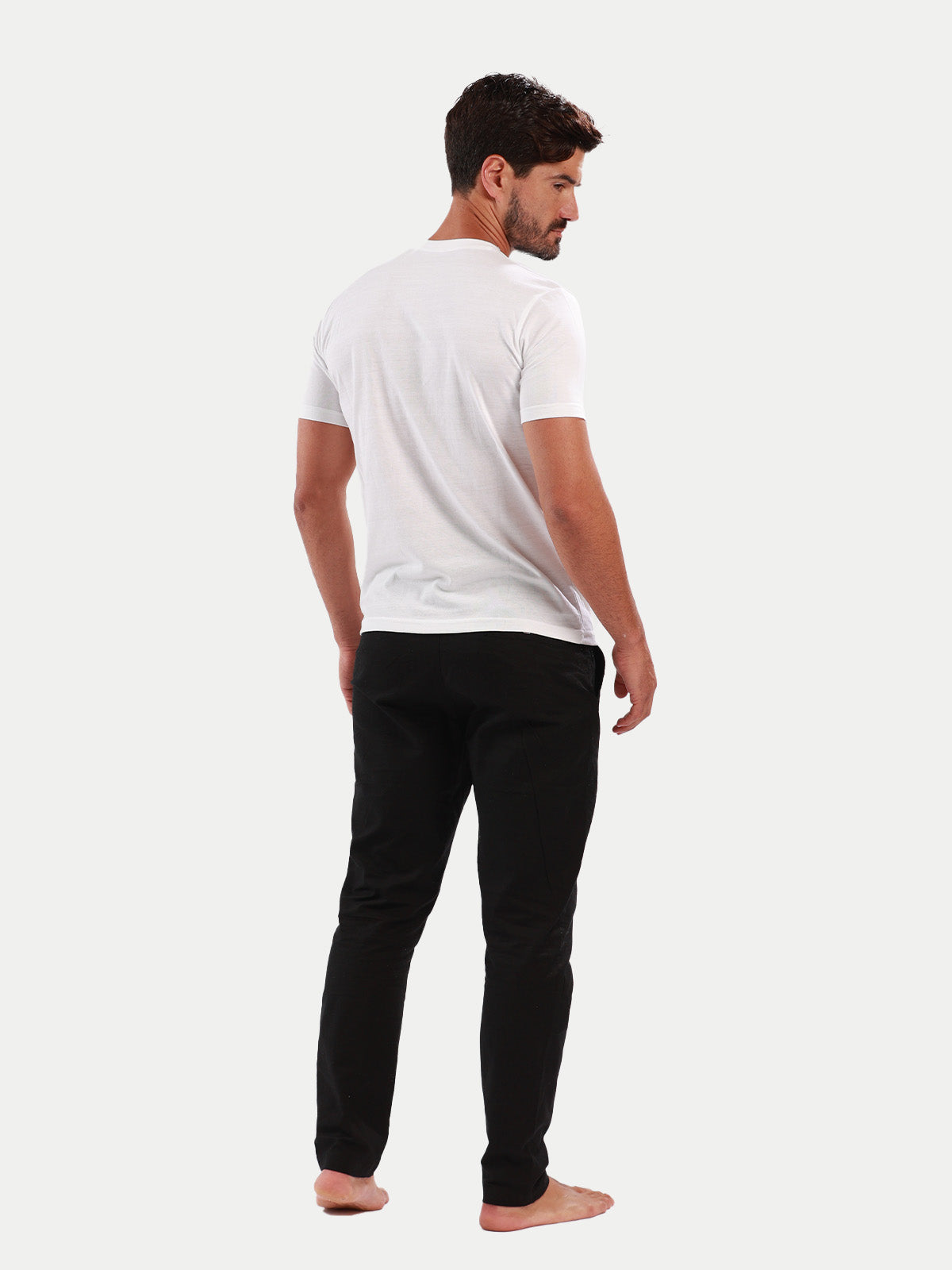 Pantalón - Pantalón de Lino Negro