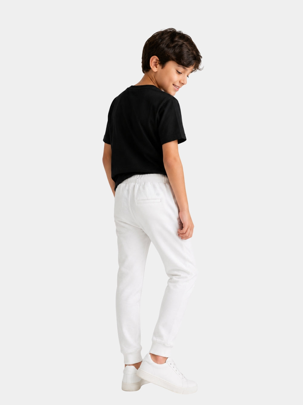 Pantalón niño - Jogger Milán Blanco - Wild Coast