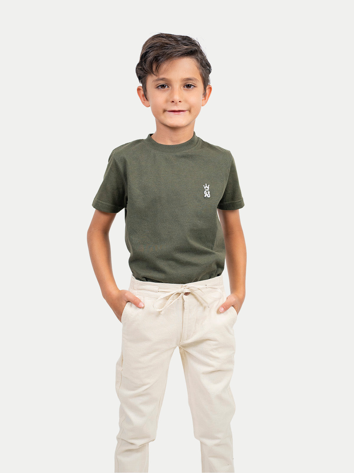 Pantalón Infantil - Pantalón de Lino Arena