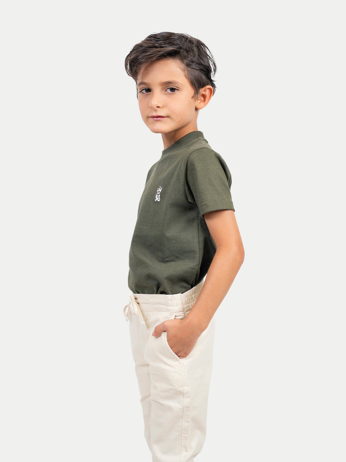 Pantalón Infantil - Pantalón de Lino Arena