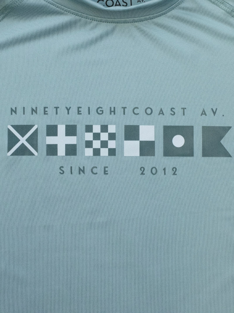 Playera UV Niño - Rashguard Nautic Flag - Wild Coast - 98 Coast Av. México