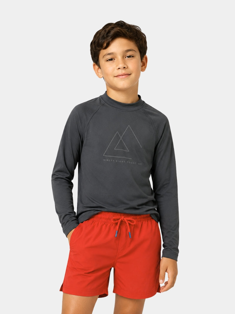 Playera UV Niño - Rashguard Piramid - Wild Coast