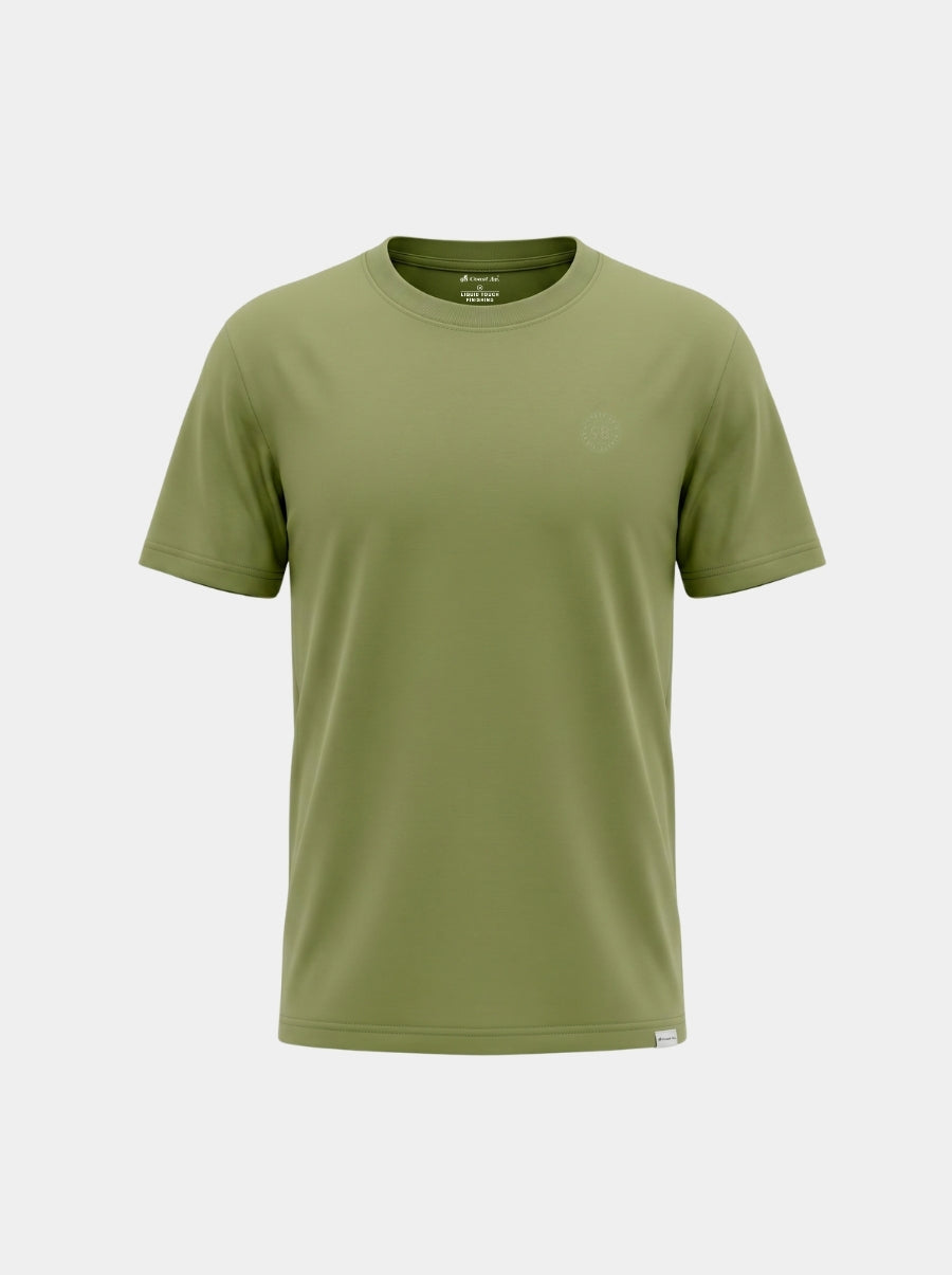Playera de manga corta niño - Liquid Touch Sage - 98 Coast Av. México
