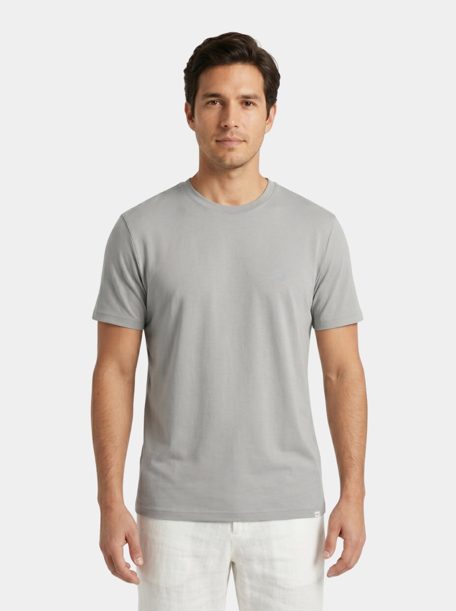 Playera de manga corta caballero - Liquid Touch Gris