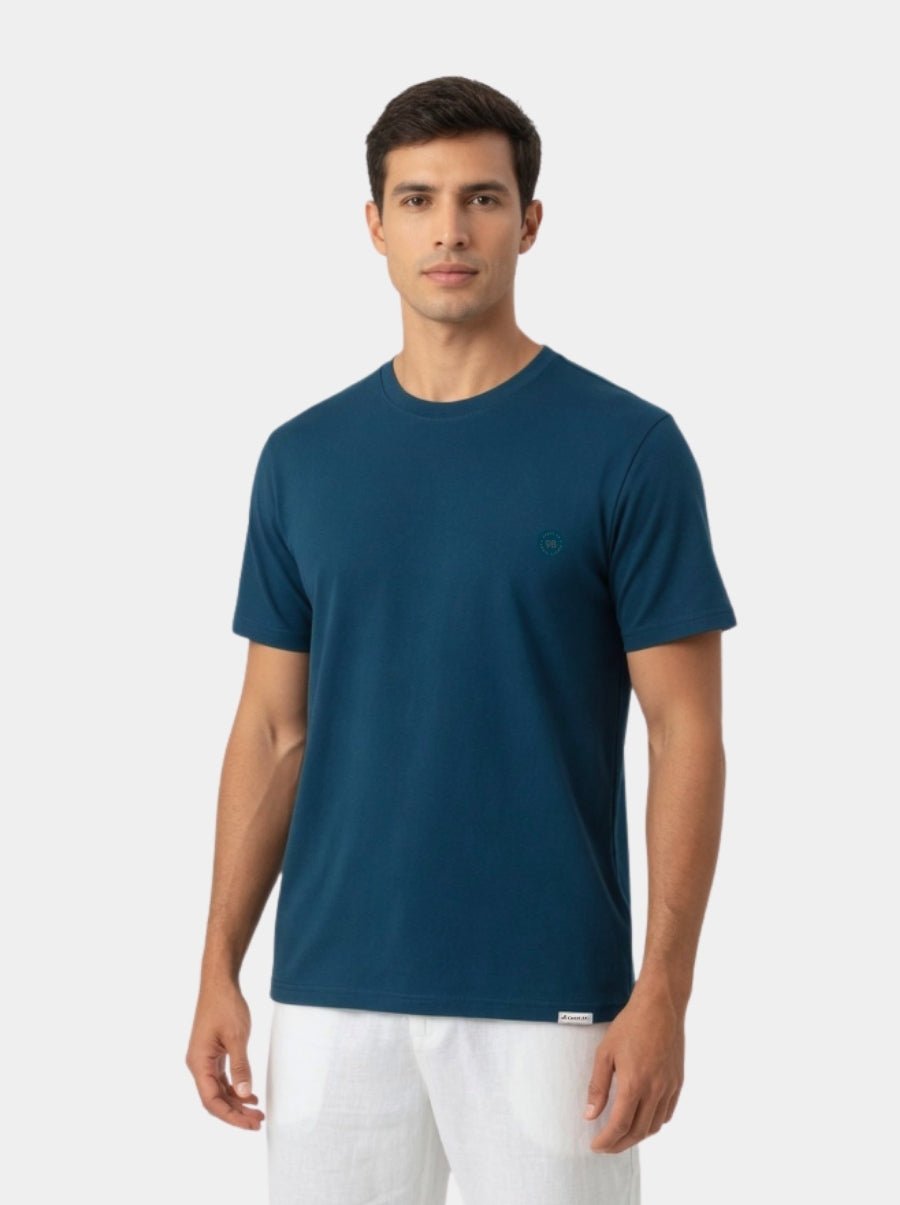 Playera de manga corta caballero - Liquid Touch Petroleo