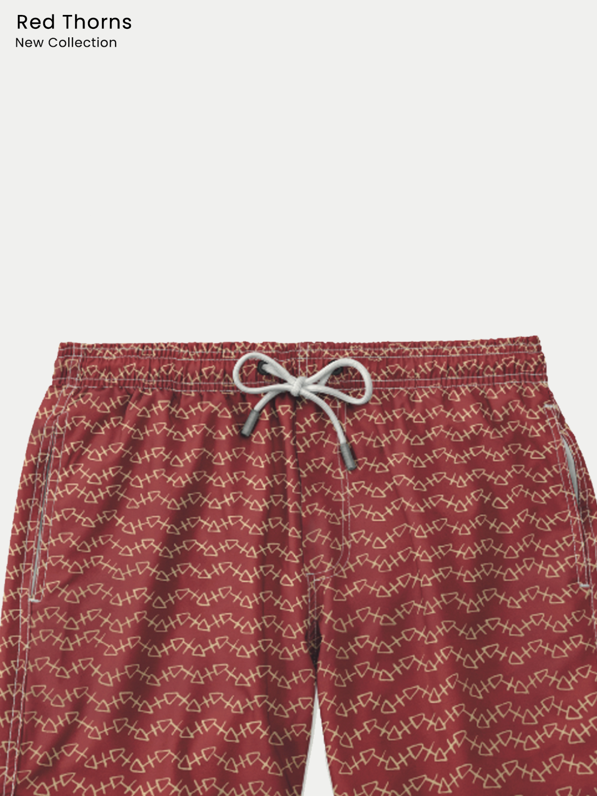 Traje de Baño para Niño Secado Rápido - Bañador Red Thorns - New Collection de 1 a 12 años
