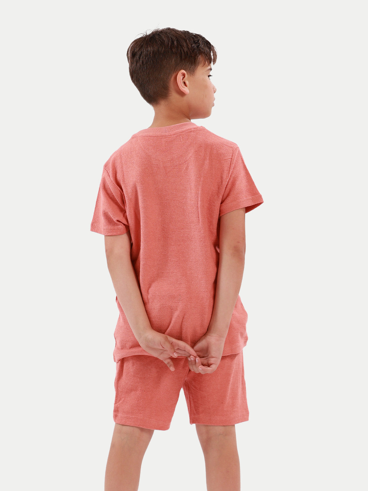 Towel Short - Short de Toalla Coral Para Niño