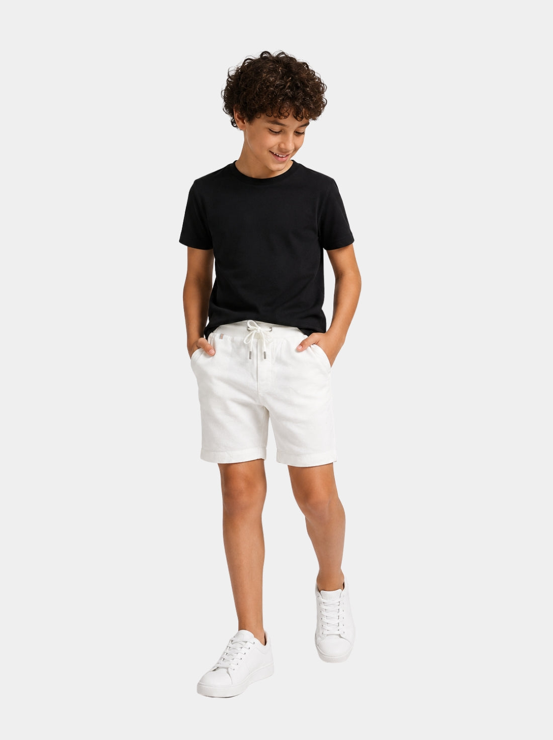 Short niño - Short Milán Blanco - Wild Coast