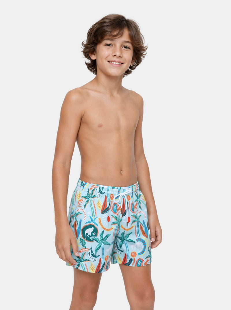 Traje de baño - Savage Blue Niño - Wild Coast