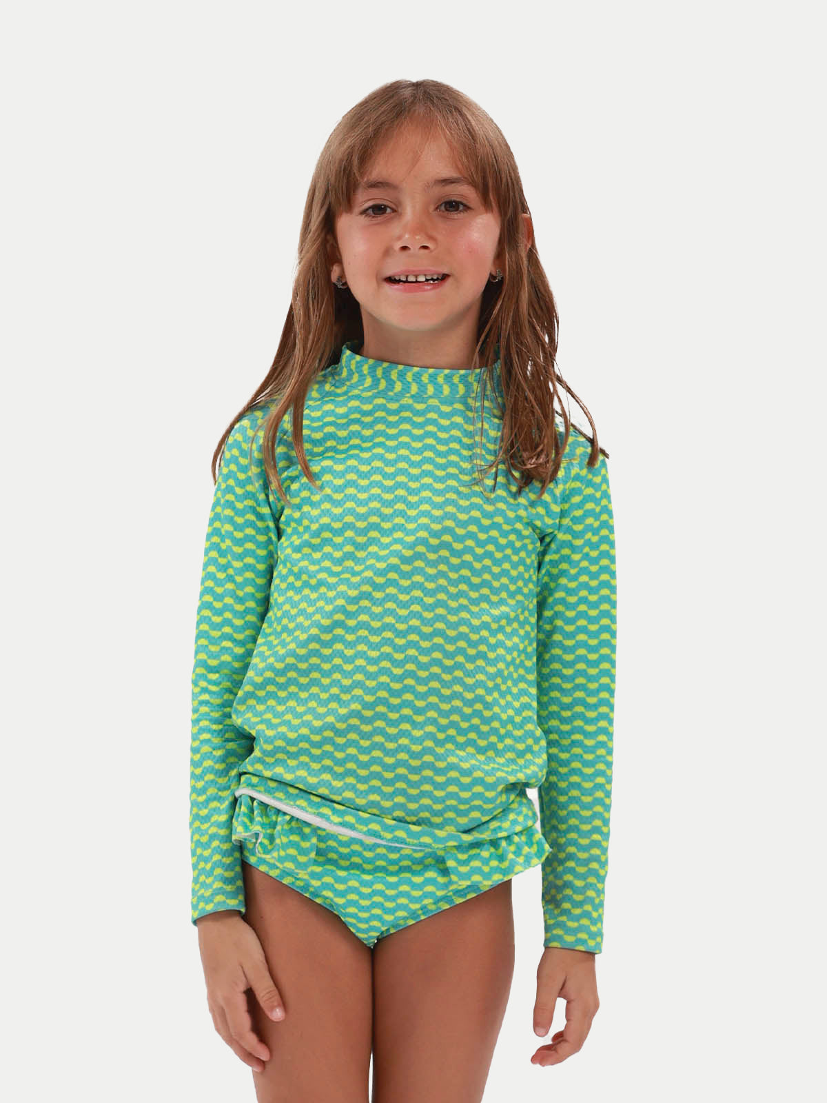 Traje de baño niña - Emerald Tides Two Pieces - Family Match Collection 2 a 12 años