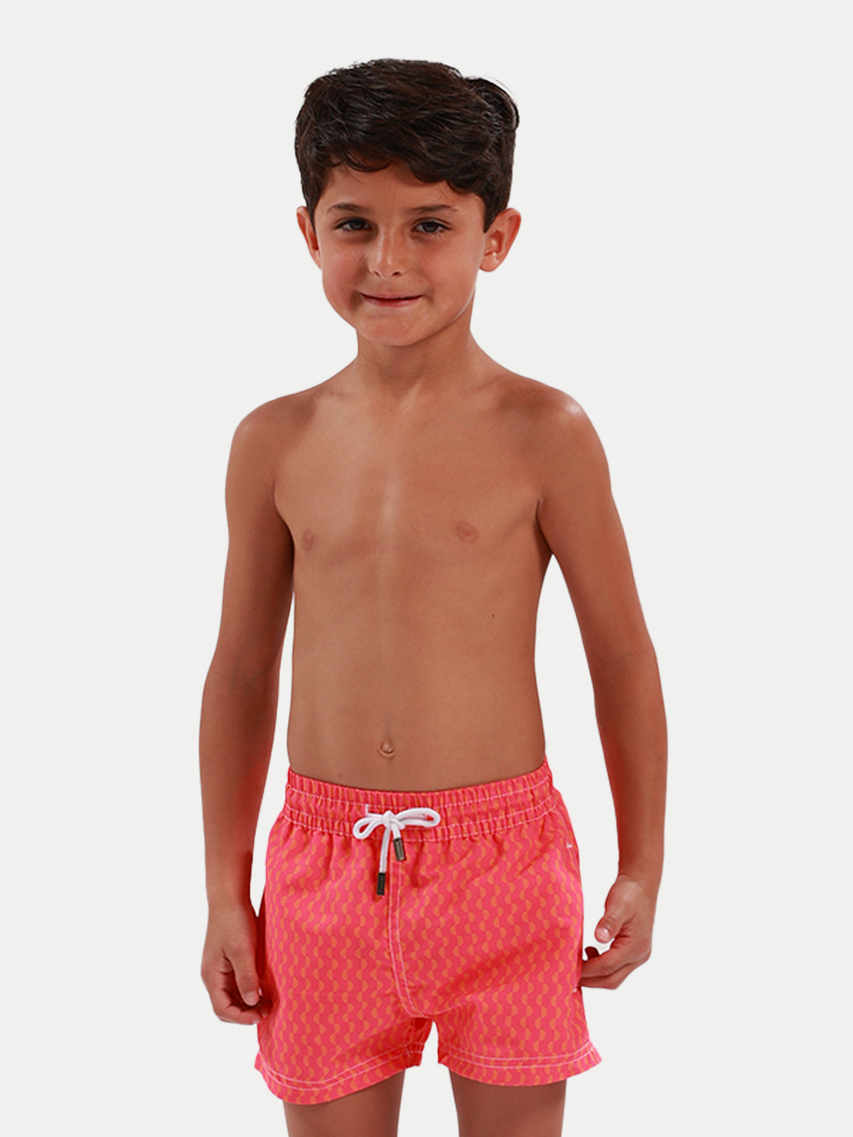 Traje de baño niño - Tropical Stripes - Family Match