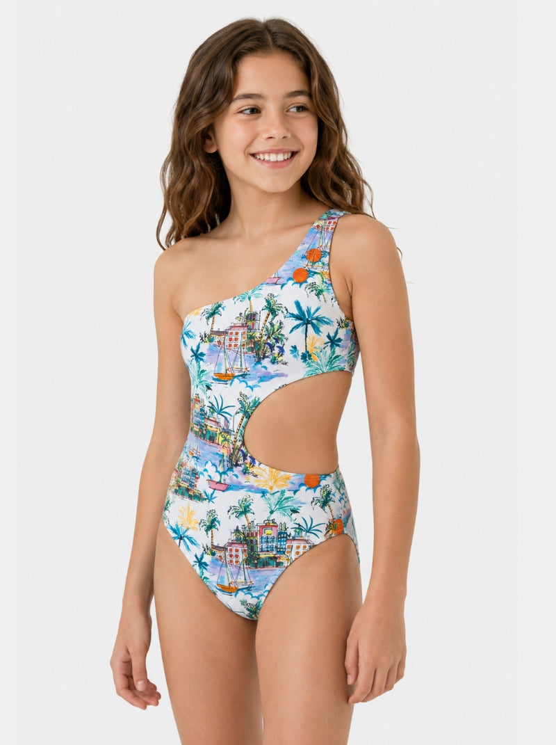 Traje de Baño - Costa Blanca Niña - Wild Coast