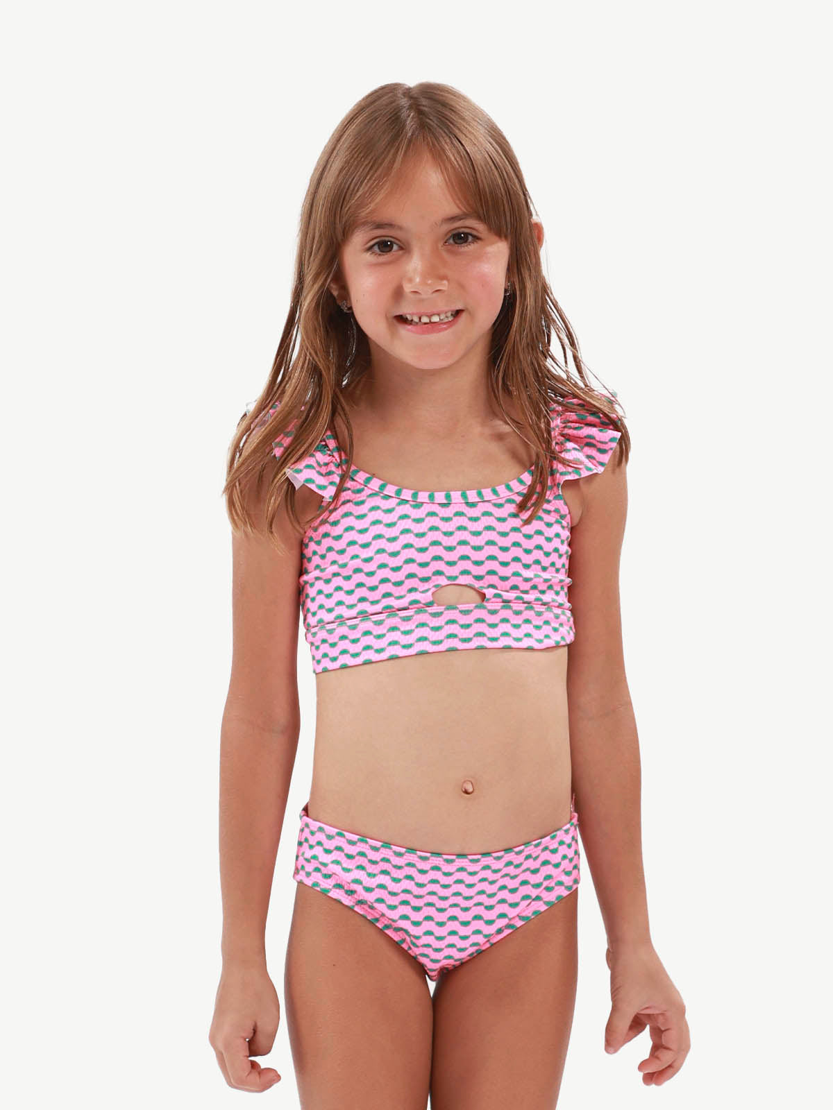 Traje de baño niña - Jade Bloom Bikini - Family Match Collection 2 a 12 años