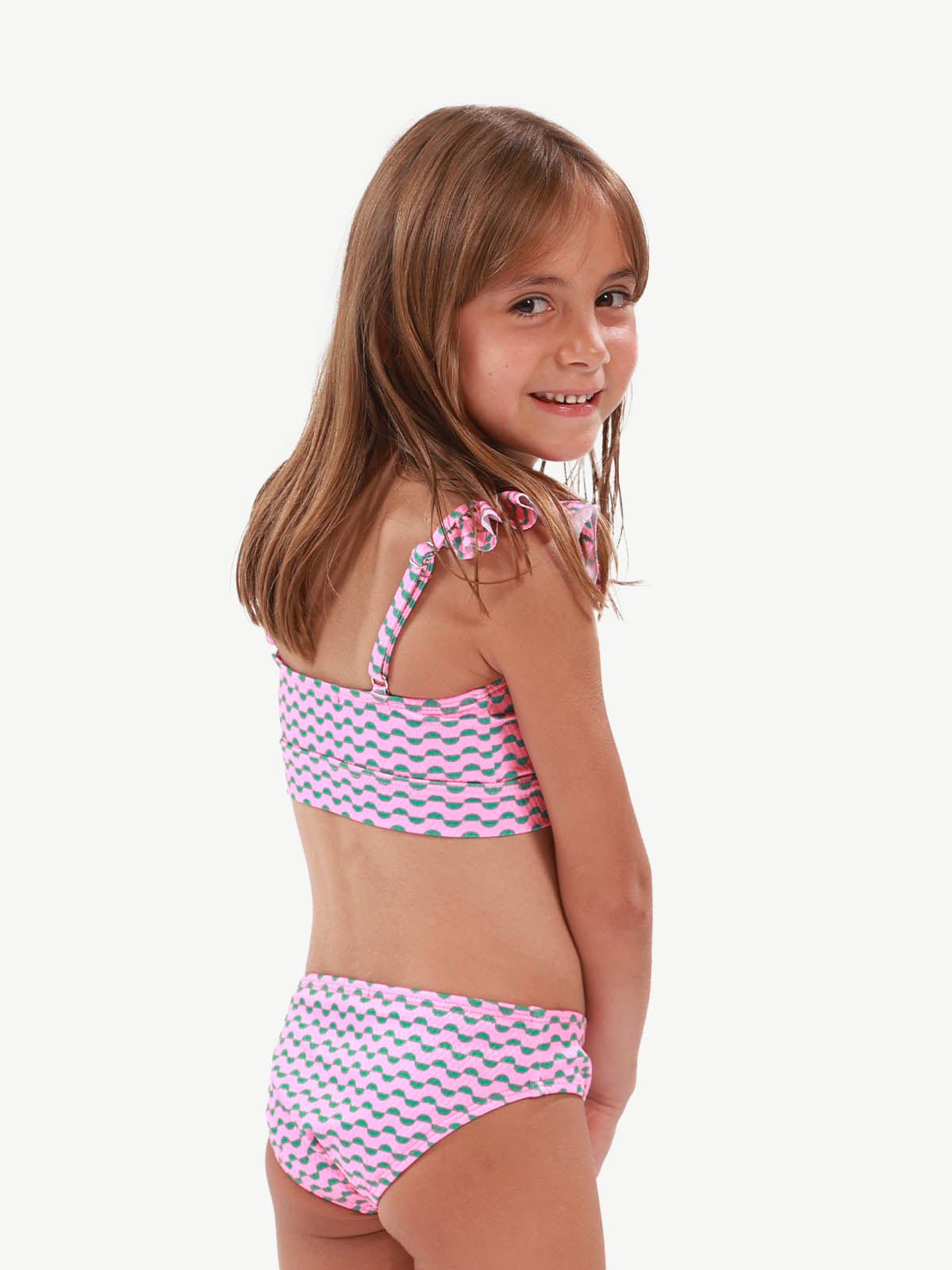 Traje de baño niña - Jade Bloom Bikini - Family Match Collection 2 a 12 años