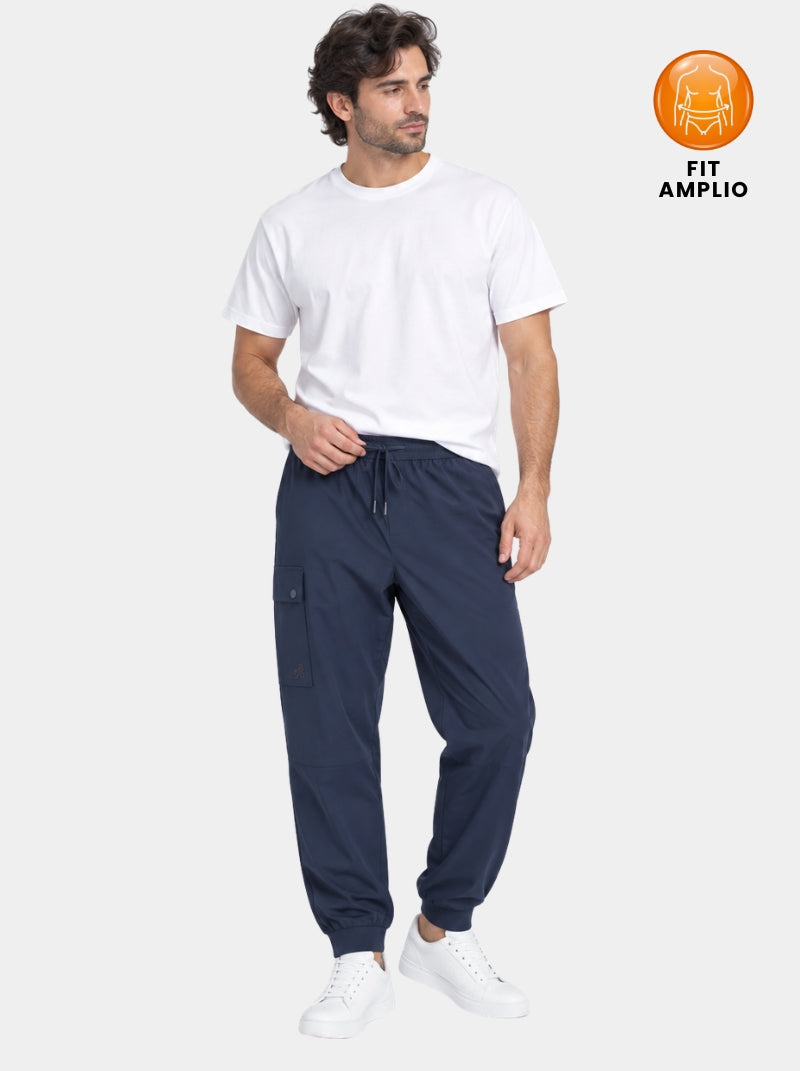 Pantalón Cargo - Jogger Cargo Kenya Azul Marino - Wild Coast