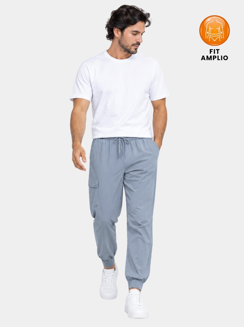 Pantalón Cargo - Jogger Cargo Kenya Gris - Wild Coast