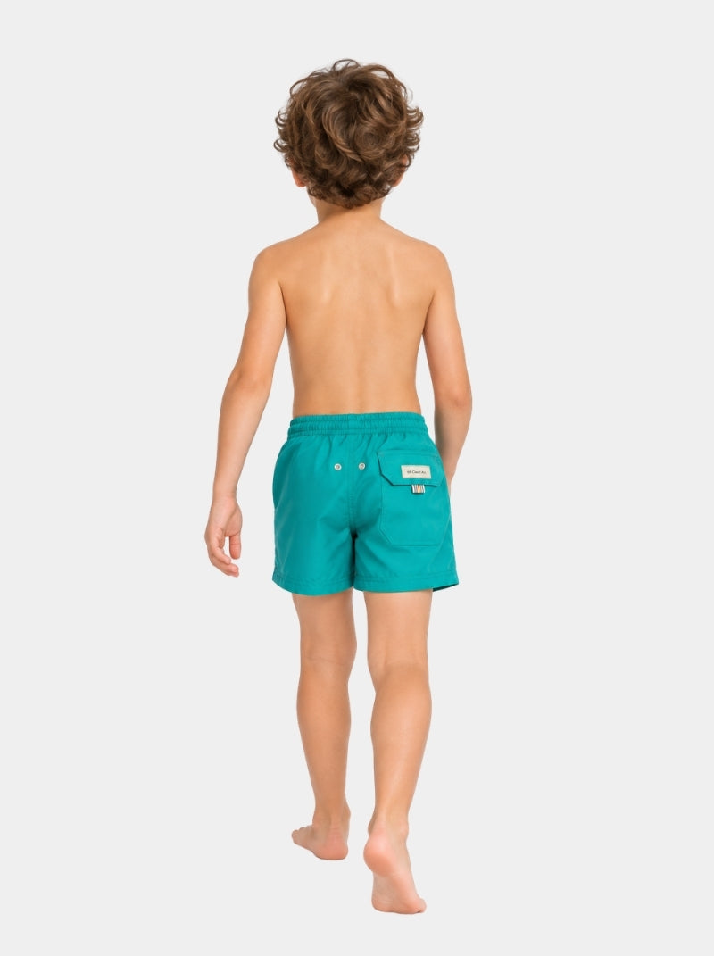 Traje de Baño Niño - Basic Esmeralda