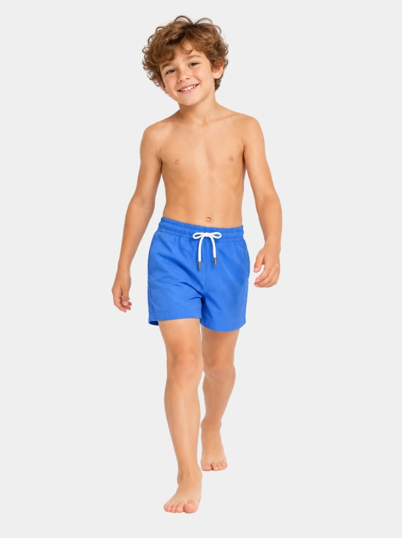 Traje de Baño Niño - Basic Azul Electric