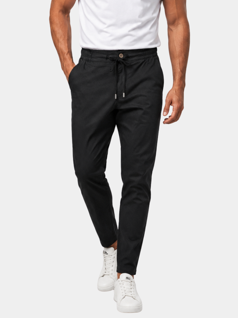 Cotton - Pantalón Bali Negro - Wild Coast