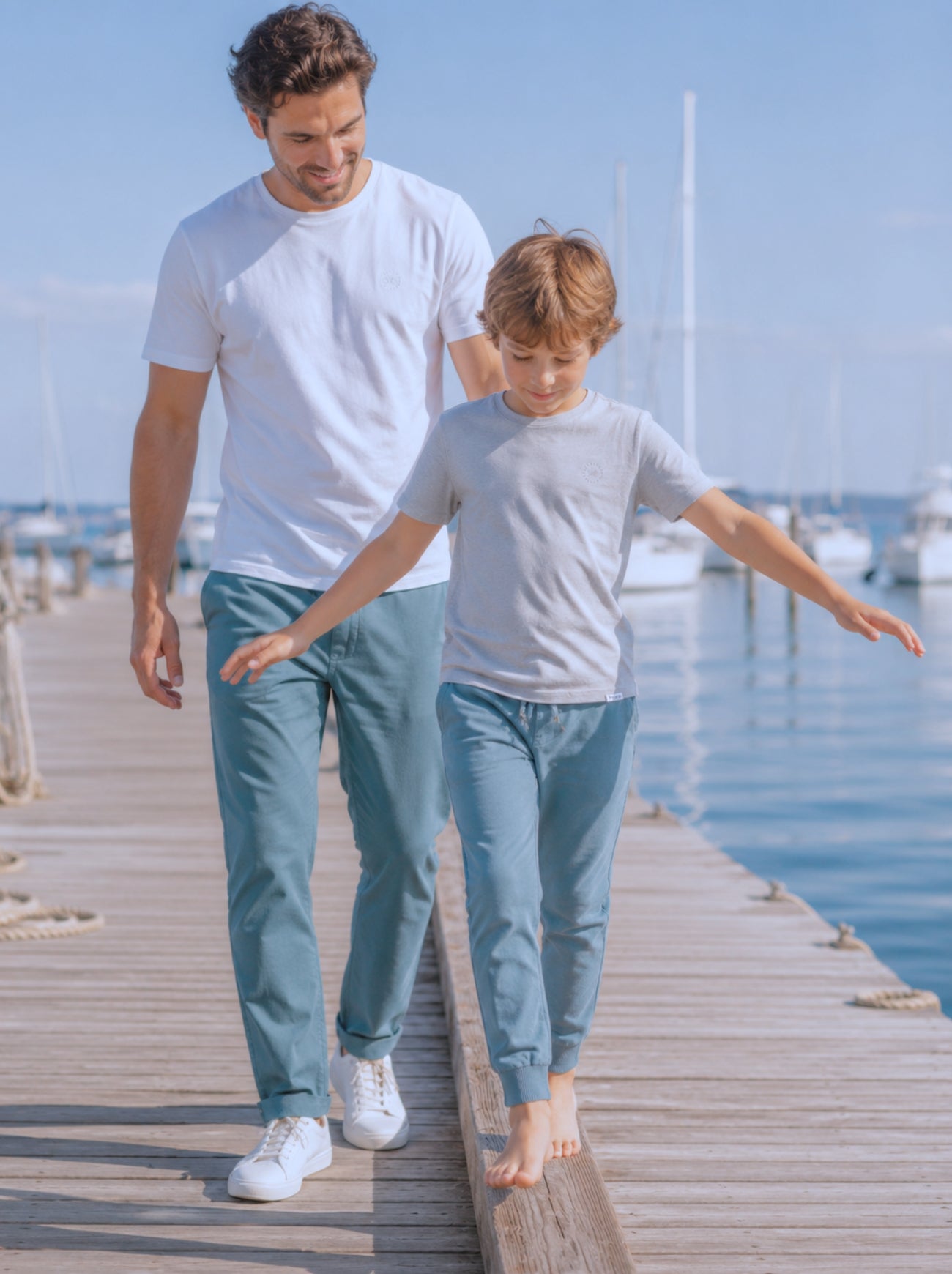 Pantalón niño - Jogger Milán Azul - Wild Coast