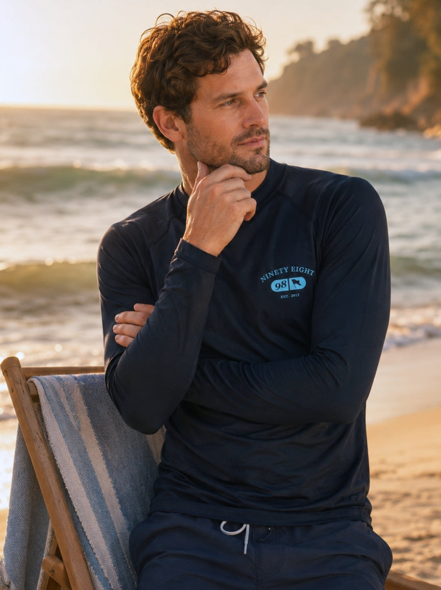 Playera UV Adulto - Rashguard Flag - Wild Coast