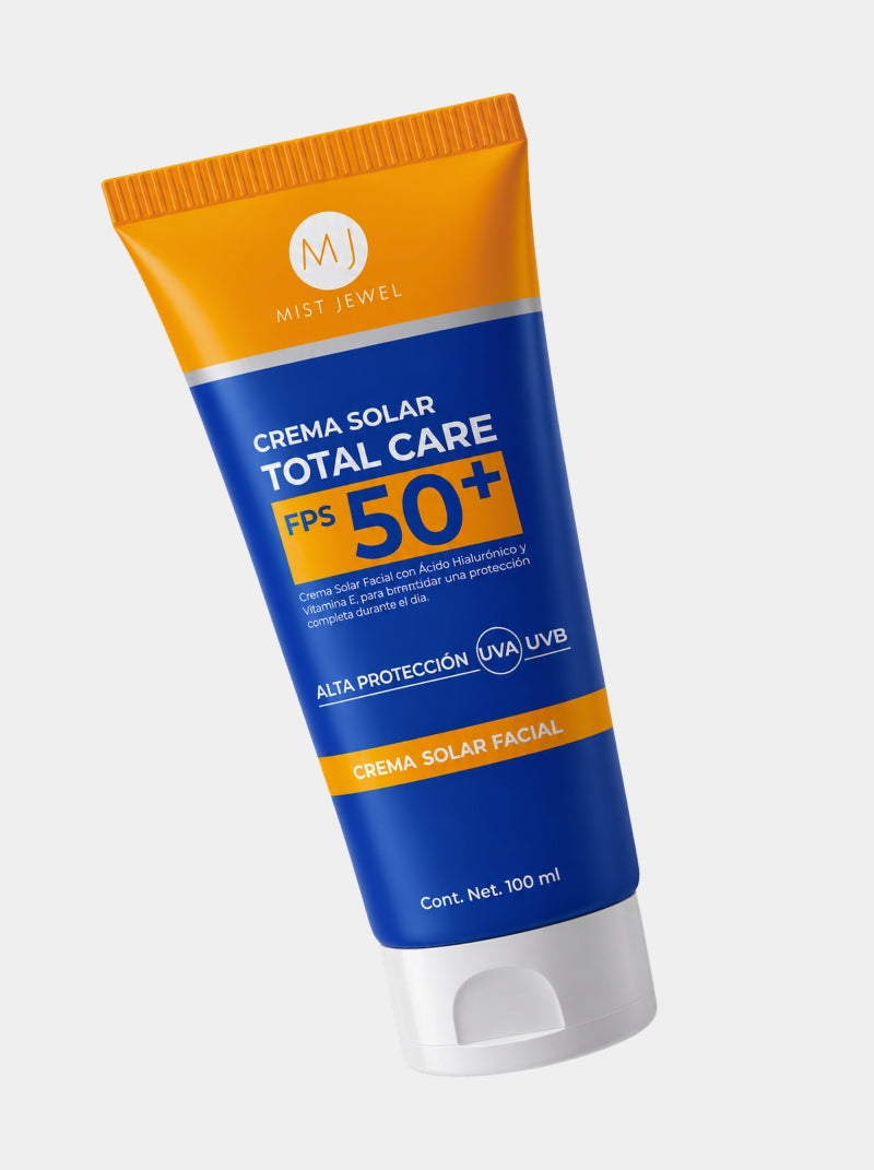 Bloqueador UV - Protector Solar FPS 50+ Total Care