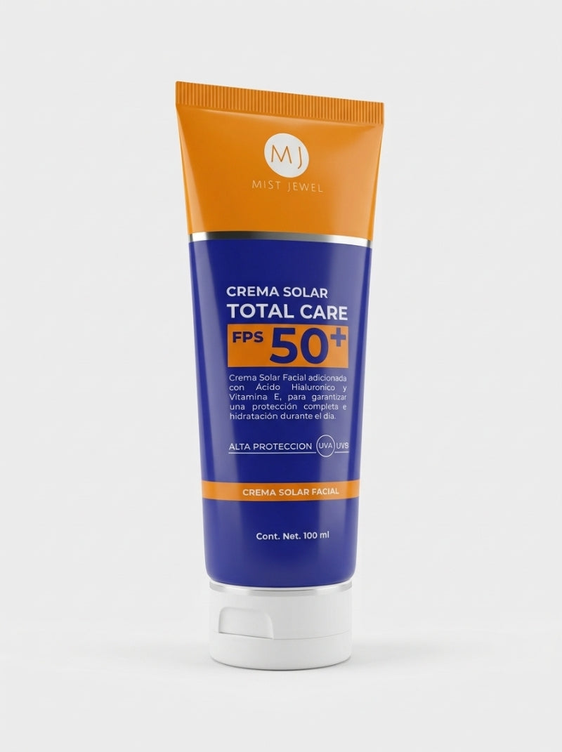 Bloqueador UV - Protector Solar FPS 50+ Total Care