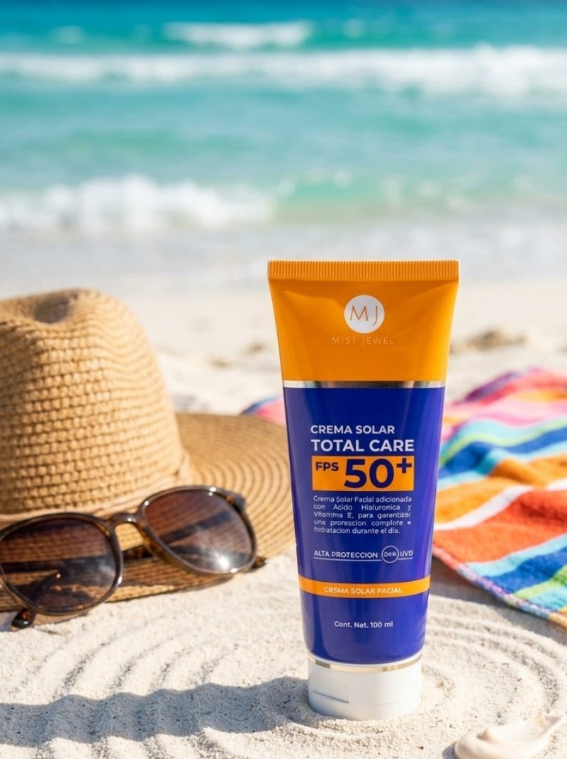 Bloqueador UV - Protector Solar FPS 50+ Total Care