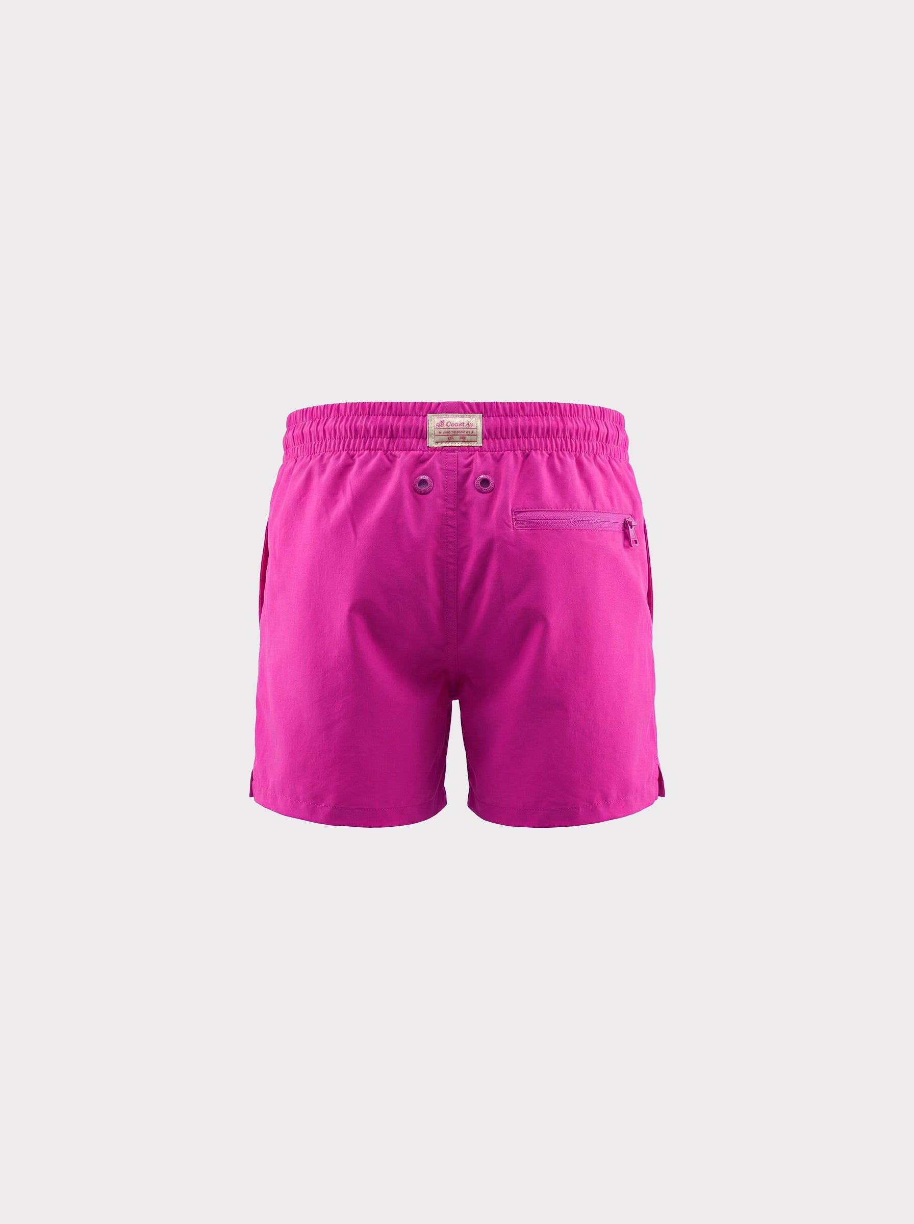 Traje de baño The New Classics para niño rosa-neon, vista posterior